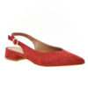 Δερμάτινα γυναικεία mules Fardoulis σε κόκκινο χρώμα||Fardoulis Shoes||Καλοκαιρινά Παπούτσια||Angels Fashion
