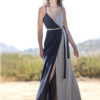 Μάξι Φόρεμα σκούρο μπλε-γκρι White22