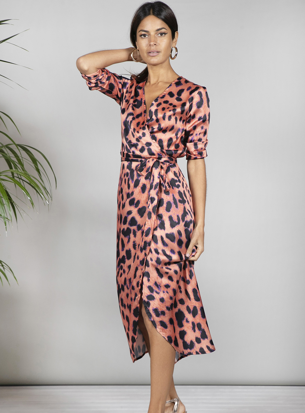 DANCING LEOPARD Φόρεμα YONDAL DRESS PLORANGE LEOPARD Angels Fashion