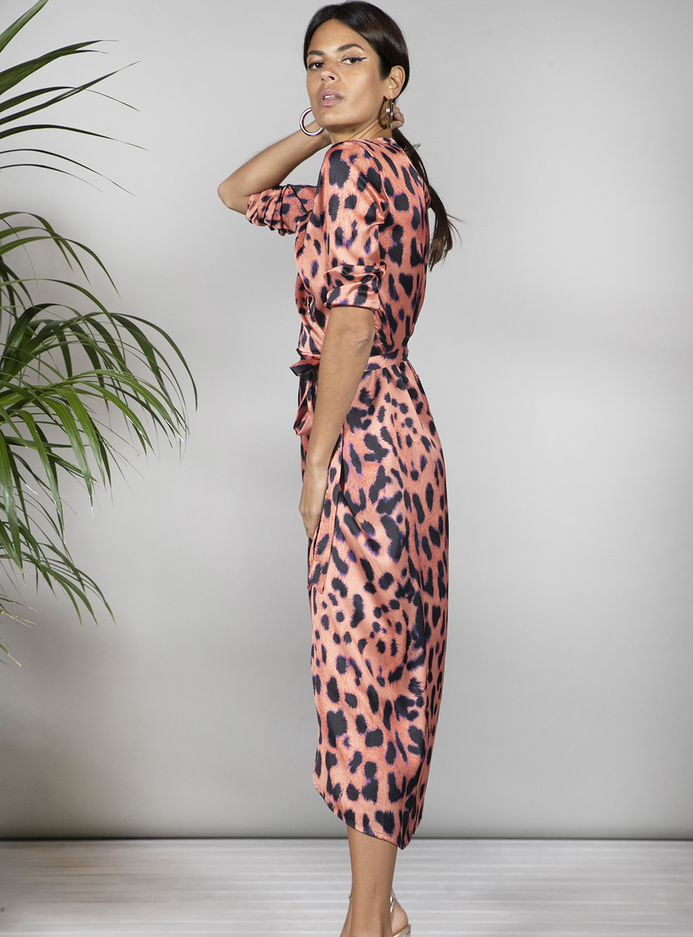 DANCING LEOPARD Φόρεμα YONDAL DRESS PLORANGE LEOPARD Angels Fashion