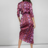 Σατέν Φόρεμα print Dancing Leopard||Νέες Αφίξεις 2020 Φθινόπωρο|| Γυναικεία Ρούχα