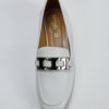 Γυναικεία Μοκασίνια σε λευκό χρώμα δερμάτινα Fardoulis Shoes