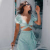 CIEL CONCEPT SET CROP TOP MINT AND MINI SKINRT MINT