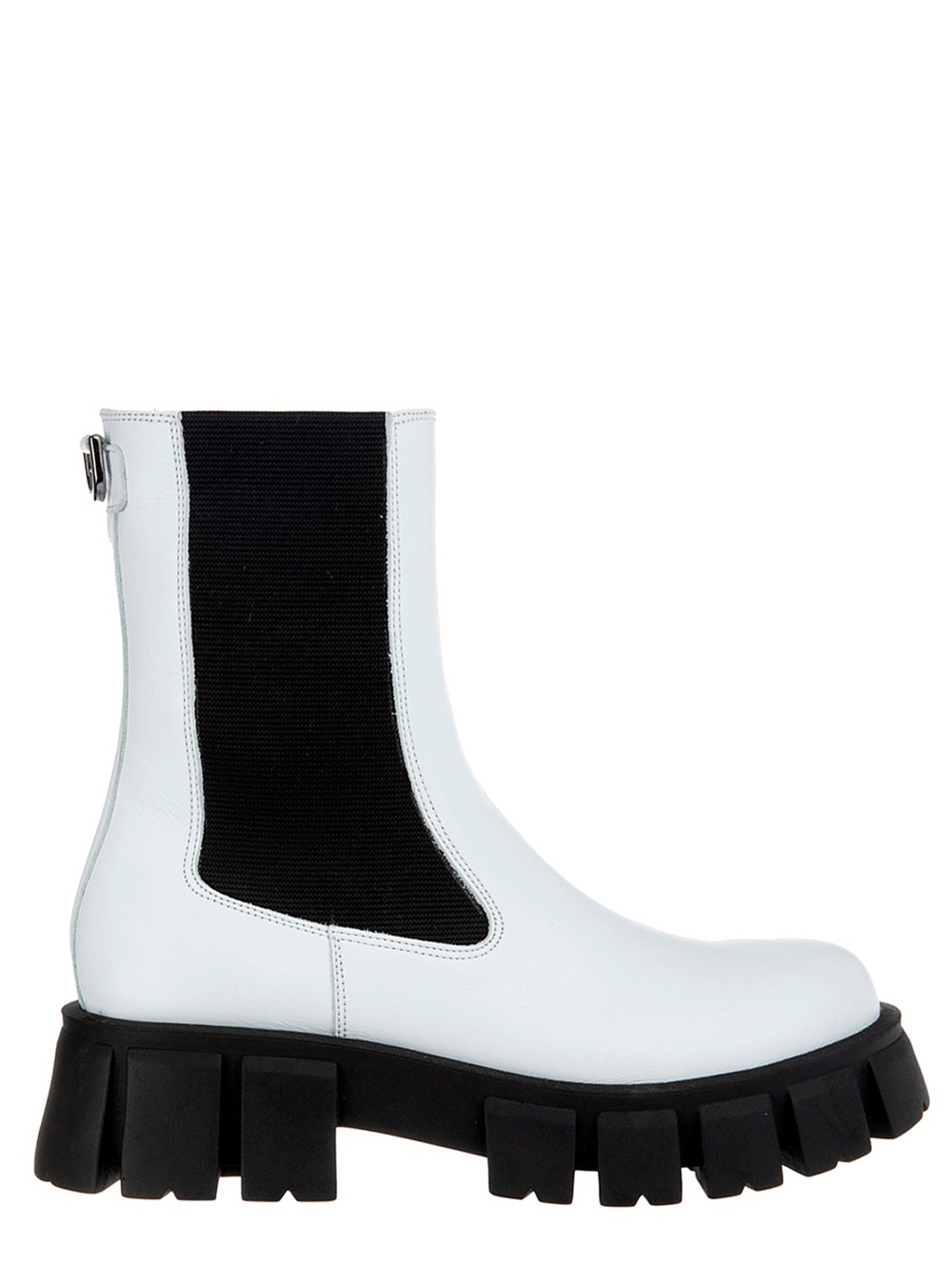 155-06-ΛΕΥΚΟ-ΔΒ.Α1 Άσπρα CHELSEA Μποτάκια FARDOULIS