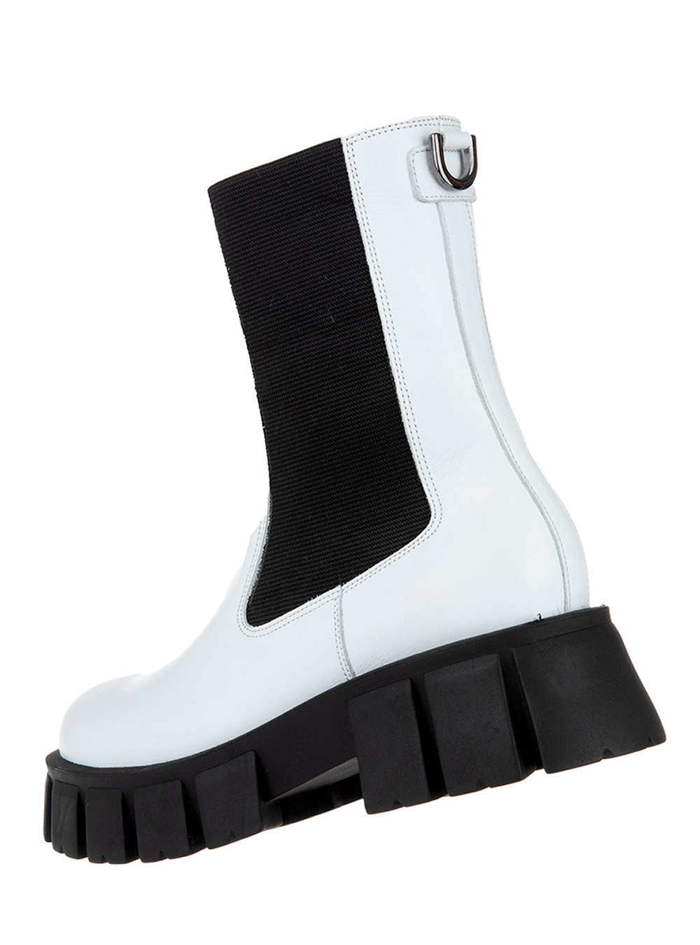 155-06-ΛΕΥΚΟ-ΔΒ.Γ Άσπρα CHELSEA Μποτάκια FARDOULIS