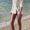 Γυναικείο Παντελόνι δερματίνη Le Vertige σε ματ ροζ χρώμα||Εκπτώσεις γυναικεία ρούχα
