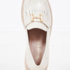 Δερμάτινα μοκασίνια Fardoulis Shoes 126-22 off white||Νέες Αφίξεις Fardoulis Shoes||Γυναικεία παπούτσια
