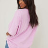 NA-KD ZODIAC TEE PINK||Γυναικεία κοντομάνικη μπλούζα oversized ροζ