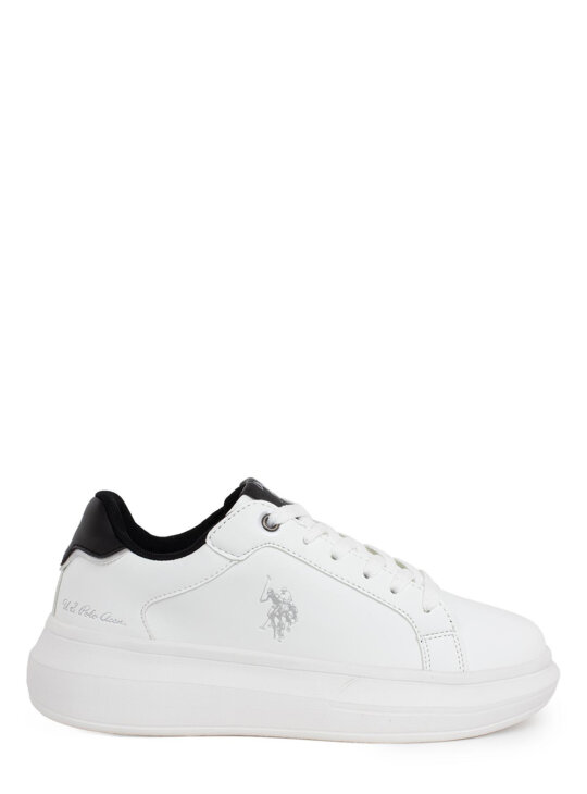 US POLO ASSN Sneakers Γυναικεία σε άσπρο χρώμα||SNEAKERS||ΓΥΝΑΙΚΕΙΑ SNEAKERS