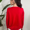 Γυναικεία πλεκτή,λεπτή μπλούζα κόκκινη||ΑΝΟΙΞΙΑΤΙΚΑ ΓΥΝΑΙΚΕΙΑ ΡΟΥΧΑ||ΠΛΕΚΤΑ